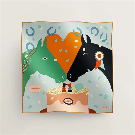 hermes just married scarf